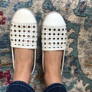 Kate Spade White Espadrille